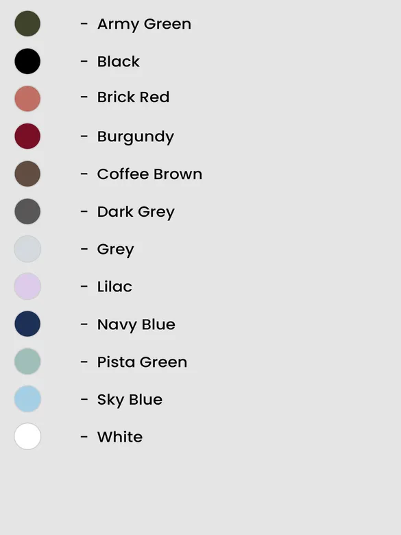 Pick Any 2 - Plain Cotton Shirts Combo